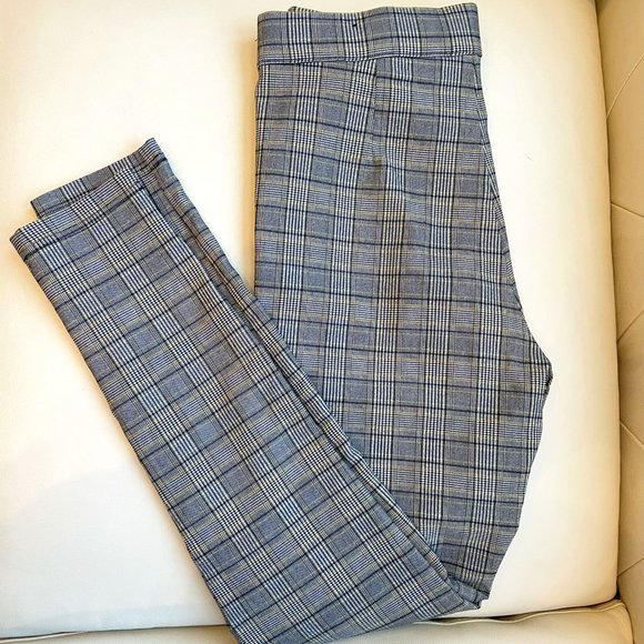 Zara Plaid Pants - Picture 1 of 4
